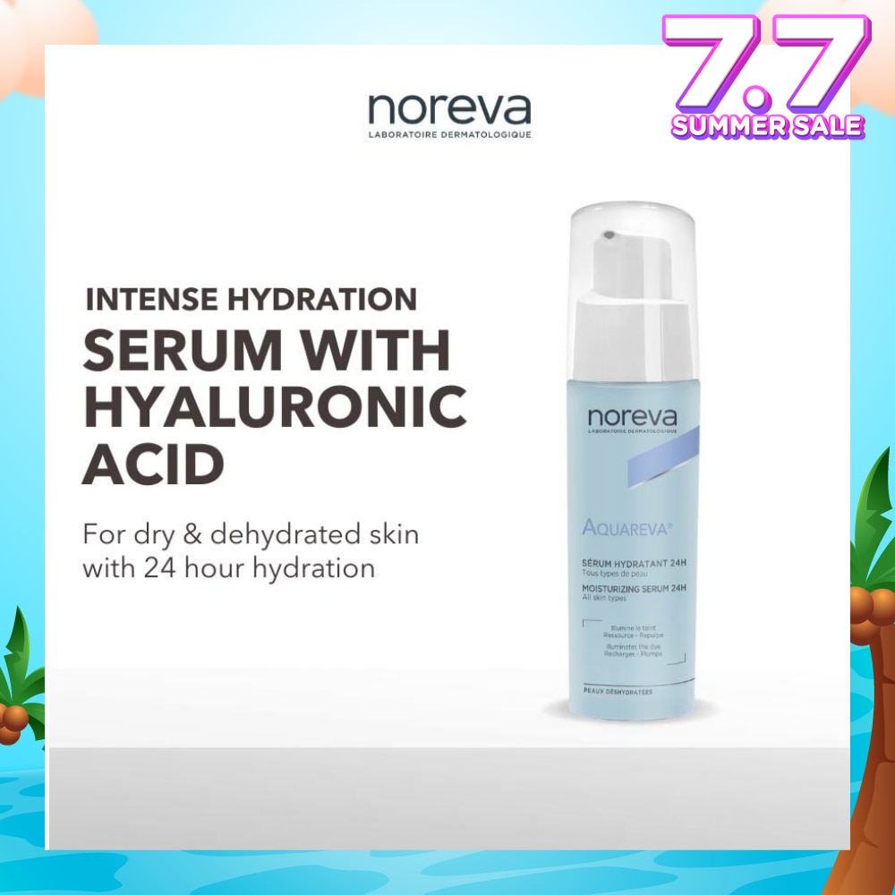 Aquareva Moisturizing Serum 24 Hour With Hyaluronic Acid (For Dry And Dehydrated Skin) 30ml