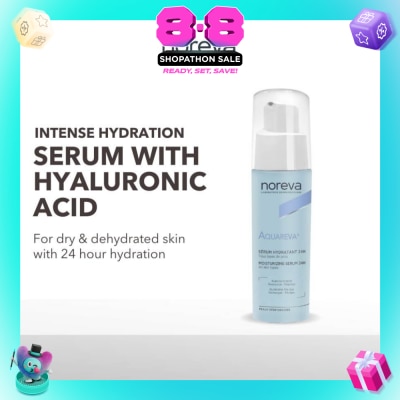 NOREVA - Aquareva Moisturizing Serum 24 Hour With Hyaluronic Acid (For Dry And Dehydrated Skin) 30ml