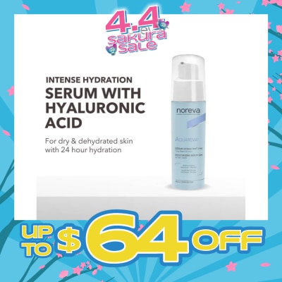 NOREVA - Aquareva Moisturizing Serum 24 Hour With Hyaluronic Acid (For Dry And Dehydrated Skin) 30ml