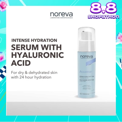 NOREVA Aquareva Moisturizing Serum 24 Hour With Hyaluronic Acid (For Dry And Dehydrated Skin) 30ml