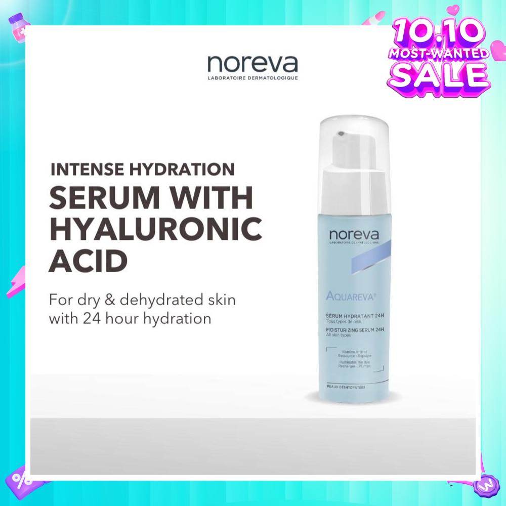 Aquareva Moisturizing Serum 24 Hour With Hyaluronic Acid (For Dry And Dehydrated Skin) 30ml