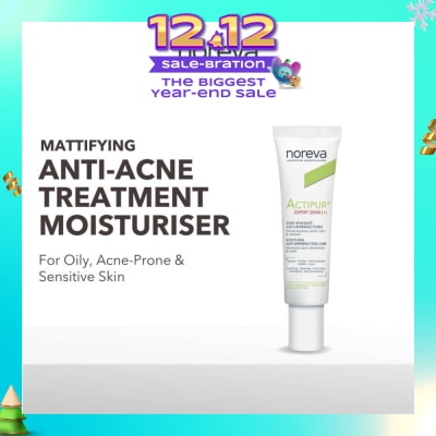 NOREVA Actipur Expert Sensi+ Soothing Anti Imperfection Care (Treatment Moisturiser For Oily, Acne Prone Skin) 30ml