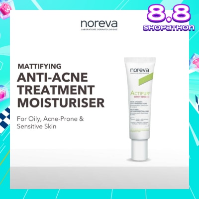 NOREVA Actipur Expert Sensi+ Soothing Anti Imperfection Care (Treatment Moisturiser For Oily, Acne Prone Skin) 30ml