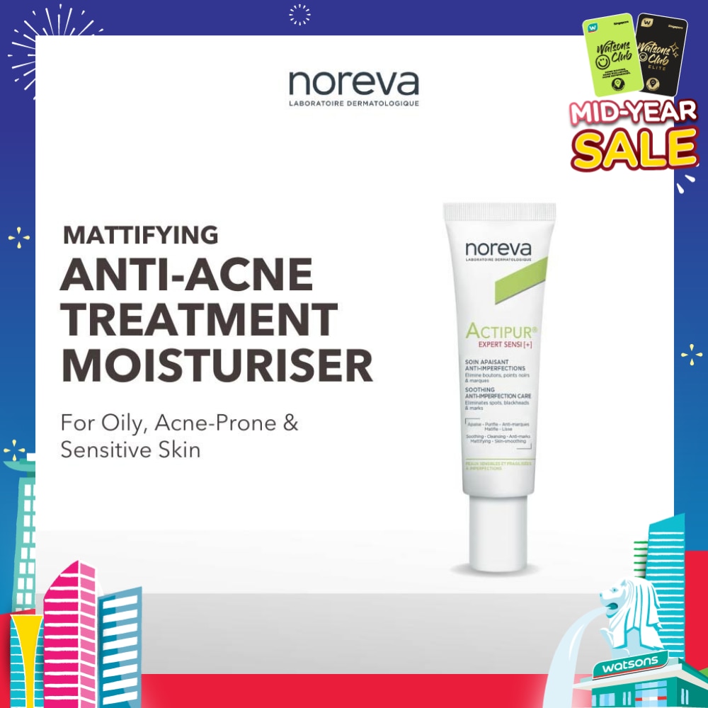 Actipur Expert Sensi+ Soothing Anti Imperfection Care (Treatment Moisturiser For Oily, Acne Prone Skin) 30ml