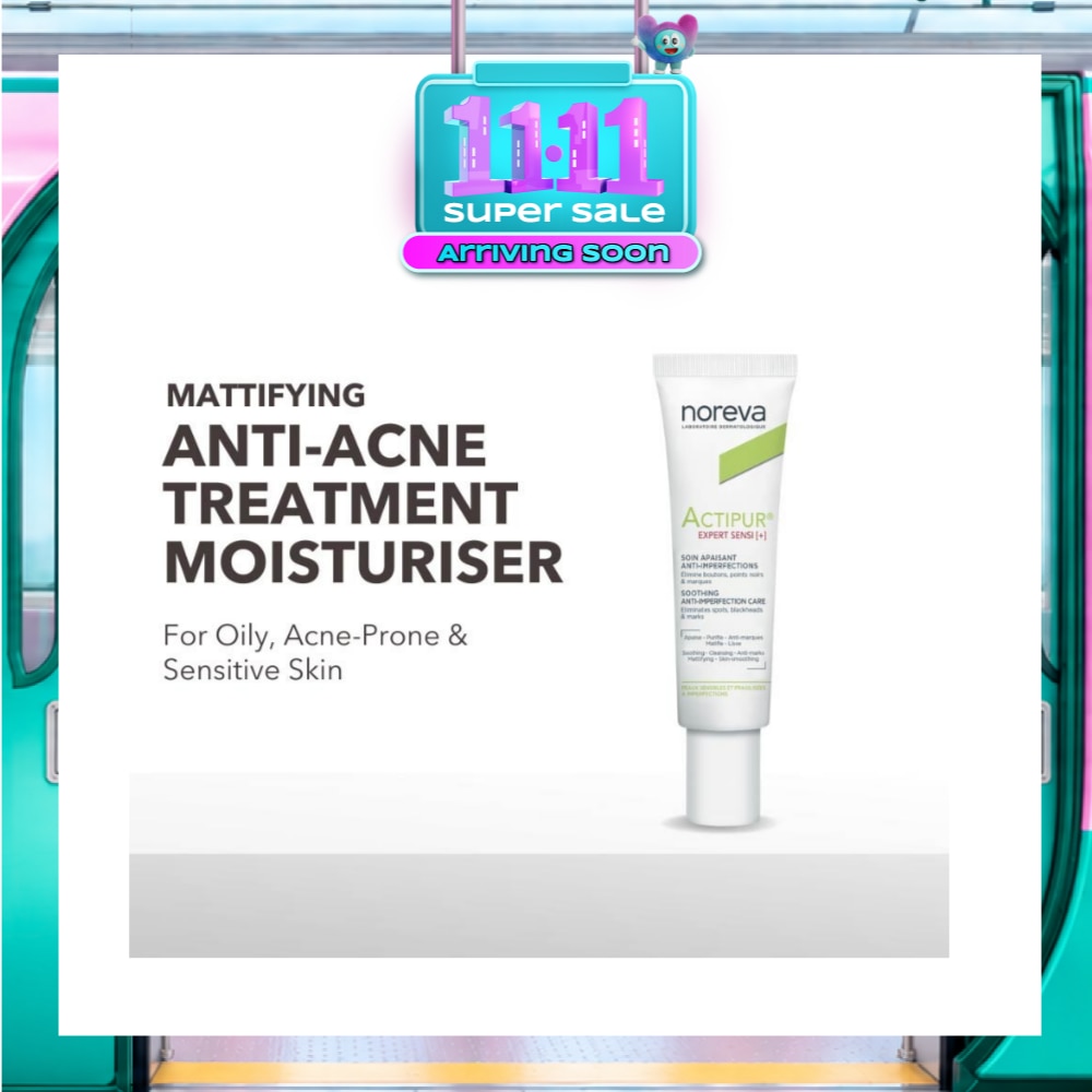 Actipur Expert Sensi+ Soothing Anti Imperfection Care (Treatment Moisturiser For Oily, Acne Prone Skin) 30ml image