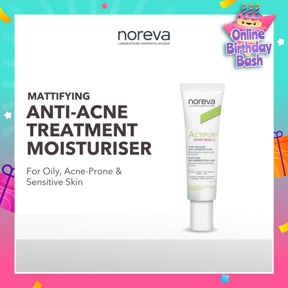 Actipur Expert Sensi+ Soothing Anti Imperfection Care (Treatment Moisturiser For Oily, Acne Prone Skin) 30ml