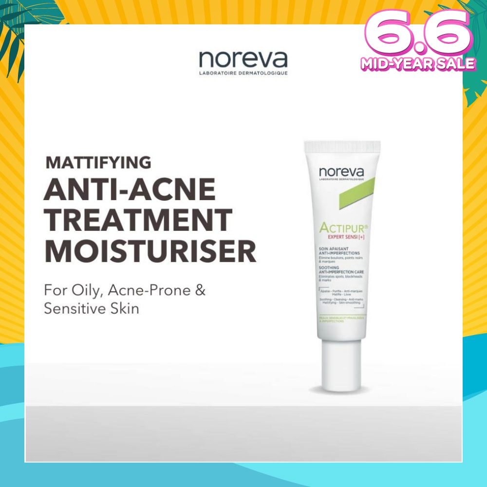 Actipur Expert Sensi+ Soothing Anti Imperfection Care (Treatment Moisturiser For Oily, Acne Prone Skin) 30ml