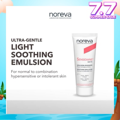NOREVA Sensidiane Soothing Emulsion (Soothing Moisturiser For Sensitive, Hypersensitive & Combination Skin) 40ml