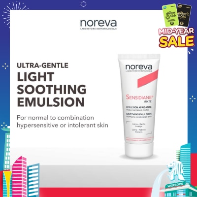 NOREVA Sensidiane Soothing Emulsion (Soothing Moisturiser For Sensitive, Hypersensitive & Combination Skin) 40ml