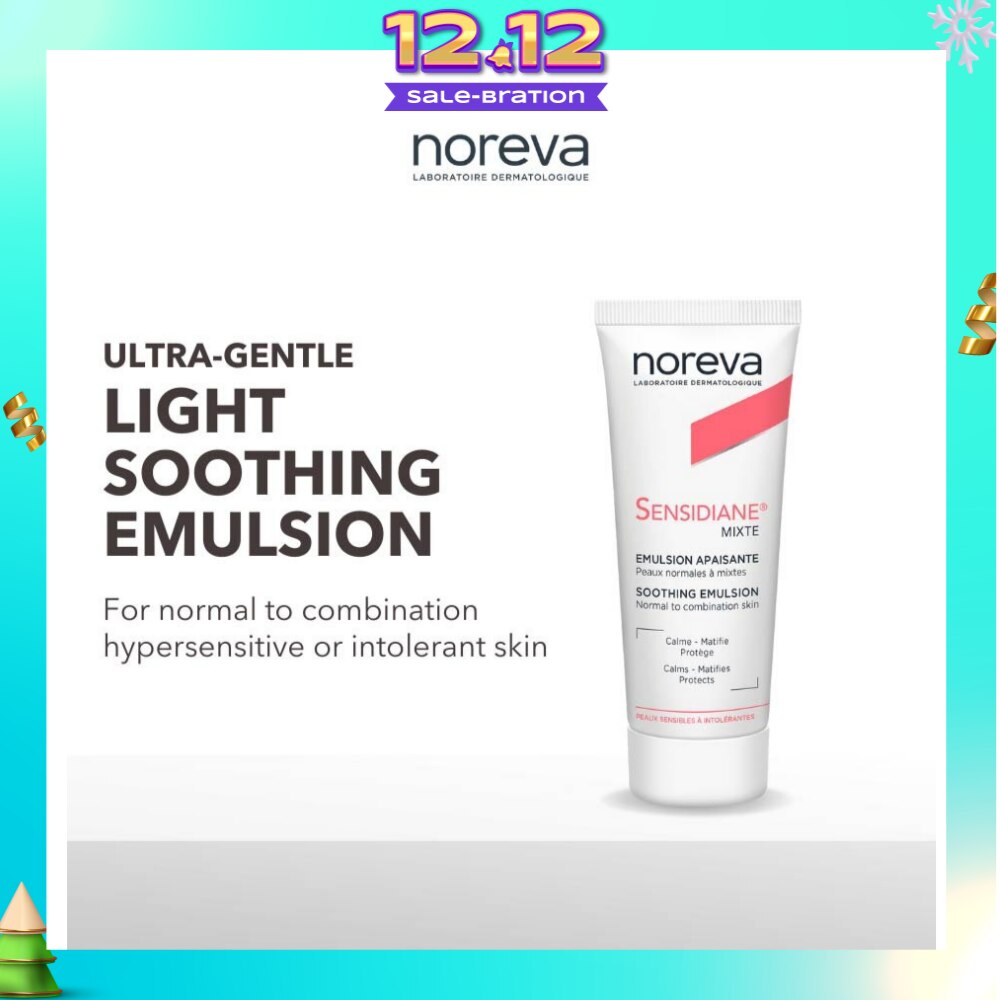 Sensidiane Soothing Emulsion (Soothing Moisturiser For Sensitive, Hypersensitive & Combination Skin) 40ml