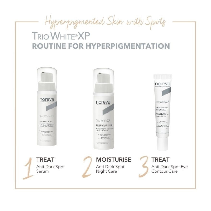 Trio White Xp Anti Dark Spot Night Care (Depigmenting Moisturiser + Anti Dark Spot Night Cream) 30ml