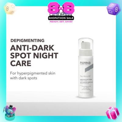 NOREVA - Trio White Xp Anti Dark Spot Night Care (Depigmenting Moisturiser + Anti Dark Spot Night Cream) 30ml (Expiry: Feb`2027)