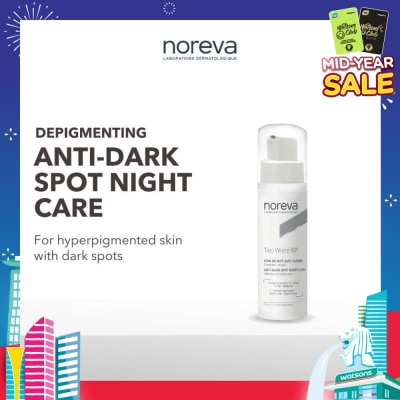 NOREVA Trio White Xp Anti Dark Spot Night Care (Depigmenting Moisturiser + Anti Dark Spot Night Cream) 30ml