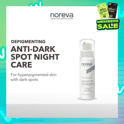 NOREVA Trio White Xp Anti Dark Spot Night Care (Depigmenting Moisturiser + Anti Dark Spot Night Cream) 30ml