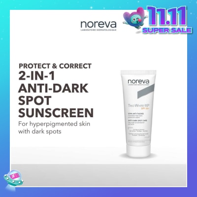 NOREVA Trio White Xp Anti Dark Spot Care Spf50+ Vhp Sunblock (Anti Dark Spots + Uv And Blue Light Protection) 40ml