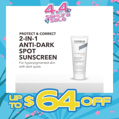 NOREVA - Trio White Xp Anti Dark Spot Care Spf50+ Vhp Sunblock (Anti Dark Spots + Uv And Blue Light Protection) 40ml (Expiry: Nov`2026)