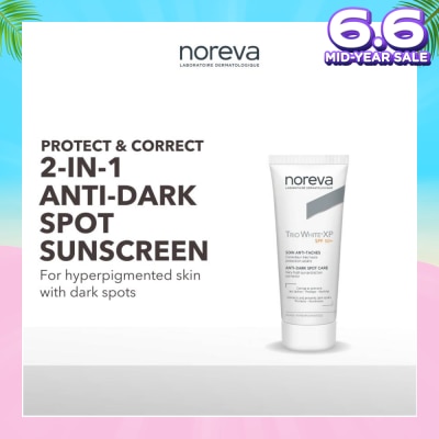 NOREVA Trio White Xp Anti Dark Spot Care Spf50+ Vhp Sunblock (Anti Dark Spots + Uv And Blue Light Protection) 40ml