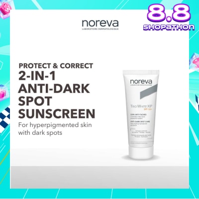 NOREVA Trio White Xp Anti Dark Spot Care Spf50+ Vhp Sunblock (Anti Dark Spots + Uv And Blue Light Protection) 40ml