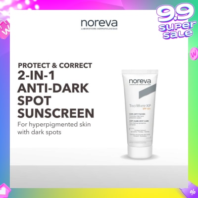 NOREVA Trio White Xp Anti Dark Spot Care Spf50+ Vhp Sunblock (Anti Dark Spots + Uv And Blue Light Protection) 40ml
