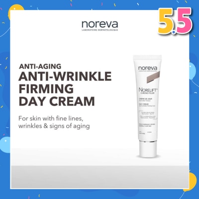 NOREVA Norelift Chrono Filler Day Cream (Anti Aging + Anti Wrinkle + Firming Cream With Hyaluronic Acid) 40ml