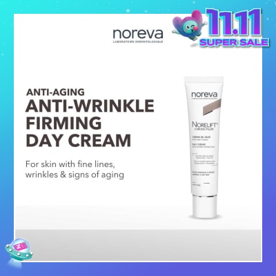 NOREVA Norelift Chrono Filler Day Cream (Anti Aging + Anti Wrinkle + Firming Cream With Hyaluronic Acid) 40ml