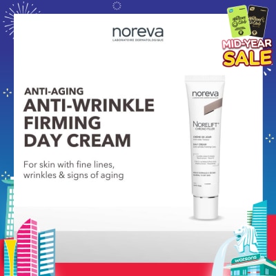 NOREVA Norelift Chrono Filler Day Cream (Anti Aging + Anti Wrinkle + Firming Cream With Hyaluronic Acid) 40ml
