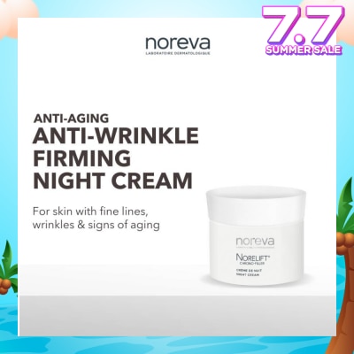 NOREVA Norelift Chrono-filler Night Cream (Anti-Aging + Anti-Wrinkle + Firming Cream with Hyaluronic Acid) 40ml
