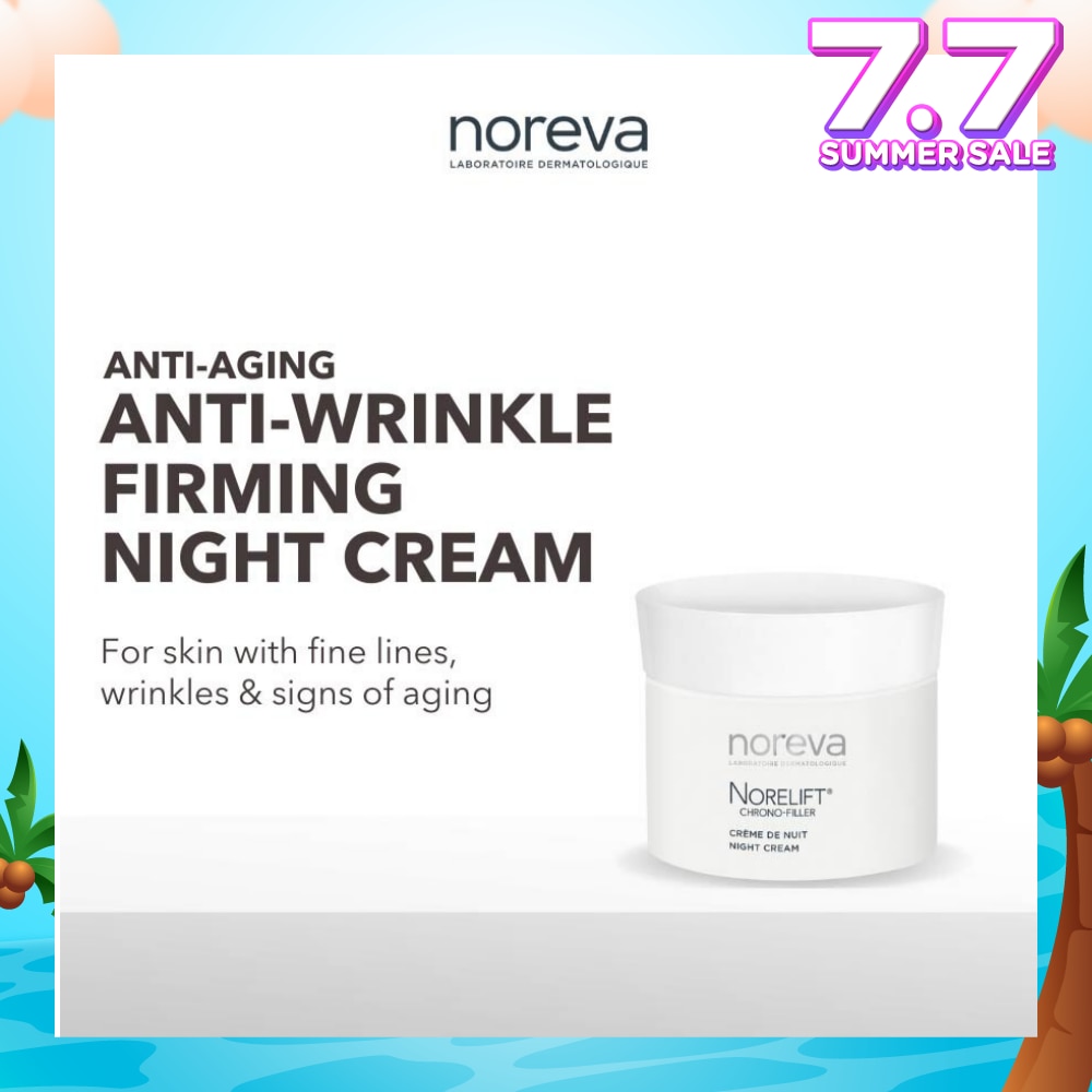 Norelift Chrono-filler Night Cream (Anti-Aging + Anti-Wrinkle + Firming Cream with Hyaluronic Acid) 40ml