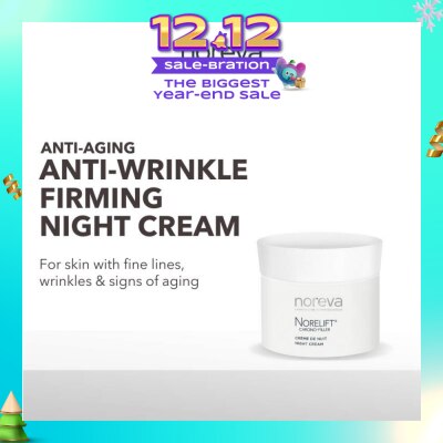 NOREVA Norelift Chrono-filler Night Cream (Anti-Aging + Anti-Wrinkle + Firming Cream with Hyaluronic Acid) 40ml