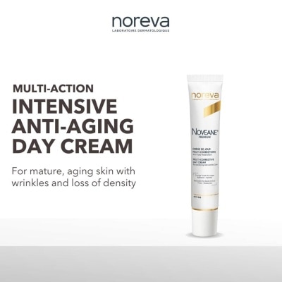 NOREVA Noveane Multi Corrective Day Cream (Anti Aging + Anti Wrinkle Cream With Hyaluronic Acid For Mature Skin) 40ml