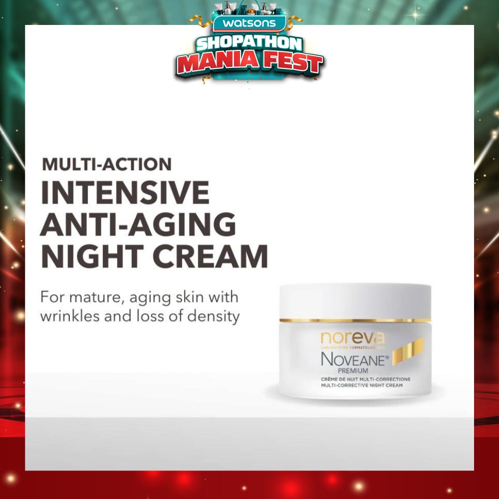 Noveane Multi Corrective Night Cream (Anti Aging + Redensifying + Anti Wrinkle Cream With Hyaluronic Acid) 50ml