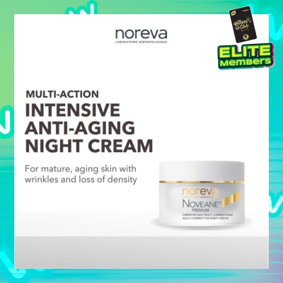 NOREVA Noveane Multi Corrective Night Cream (Anti Aging + Redensifying + Anti Wrinkle Cream With Hyaluronic Acid) 50ml