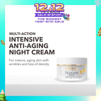 NOREVA Noveane Multi Corrective Night Cream (Anti Aging + Redensifying + Anti Wrinkle Cream With Hyaluronic Acid) 50ml