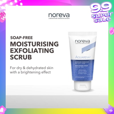 NOREVA Aquareva Moisturizing Scrub With Bamboo Beads (Suitable For Dry & Dehydrated Skin) 75ml