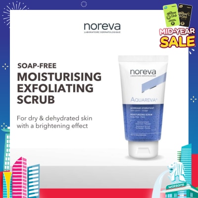 NOREVA Aquareva Moisturizing Scrub With Bamboo Beads (Suitable For Dry & Dehydrated Skin) 75ml