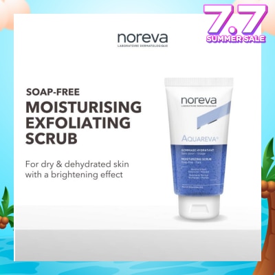 NOREVA Aquareva Moisturizing Scrub With Bamboo Beads (Suitable For Dry & Dehydrated Skin) 75ml