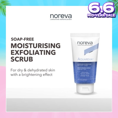 NOREVA Aquareva Moisturizing Scrub With Bamboo Beads (Suitable For Dry & Dehydrated Skin) 75ml