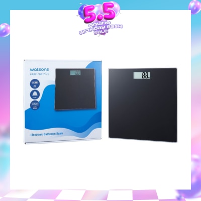 WATSONS - Electronic Bathroom Scale EB9370 1s