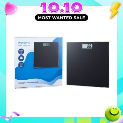 WATSONS Electronic Bathroom Scale EB9370 1s image