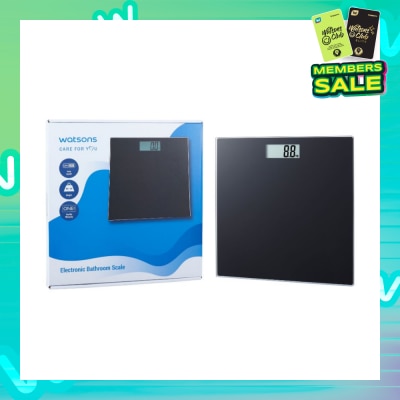 WATSONS Electronic Bathroom Scale EB9370 1s