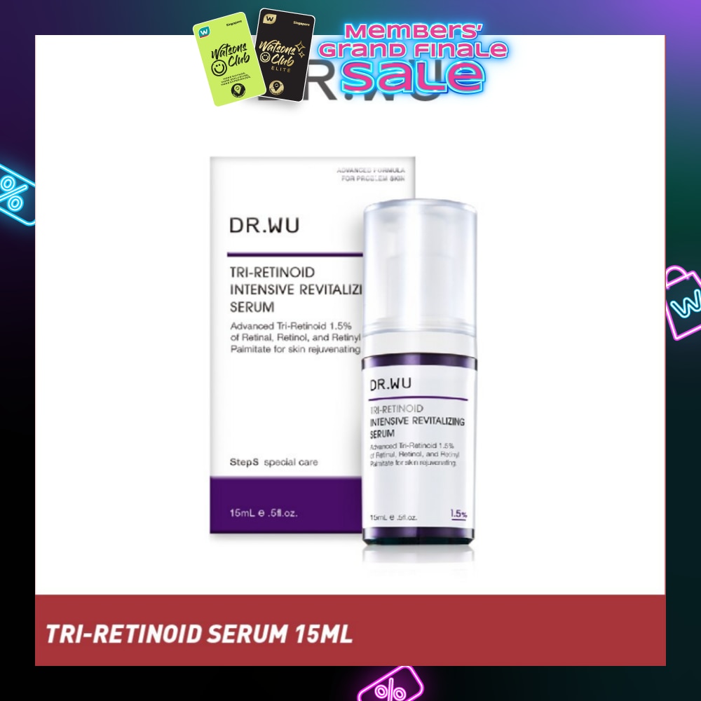 Tri Retinoid Intensive Revitalising Serum 1.5% (Provide Better Skin Renewal Anti Aging Effects) 15ml