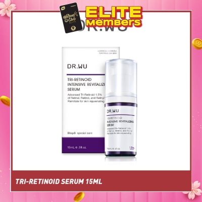 DR. WU Tri Retinoid Intensive Revitalising Serum 1.5% (Provide Better Skin Renewal Anti Aging Effects) 15ml