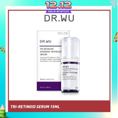 DR. WU Tri Retinoid Intensive Revitalising Serum 1.5% (Provide Better Skin Renewal Anti Aging Effects) 15ml