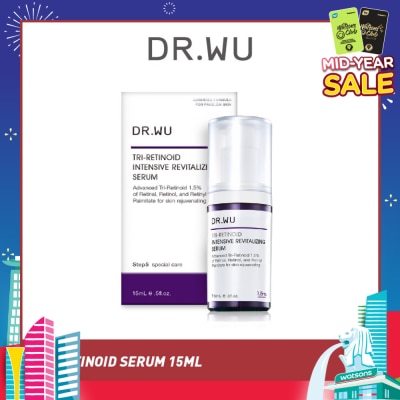 DR. WU Tri Retinoid Intensive Revitalising Serum 1.5% (Provide Better Skin Renewal Anti Aging Effects) 15ml