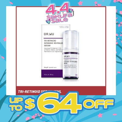 DR. WU - Tri Retinoid Intensive Revitalising Serum 1.5% (Provide Better Skin Renewal Anti Aging Effects) 15ml