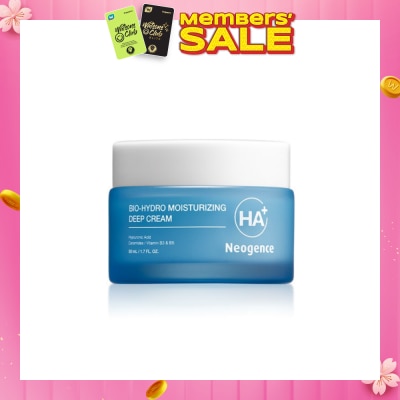 NEOGENCE Bio-Hydro Moisturizing Deep Cream 50ml (Expiry: May`2026)