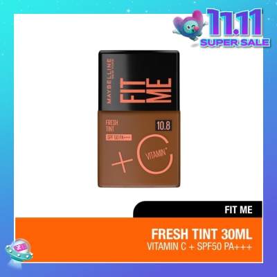 MAYBELLINE Fit Me Fresh Tint 10.8 SPF50 PA+++ 30ml (Expiry: Jul`2026)