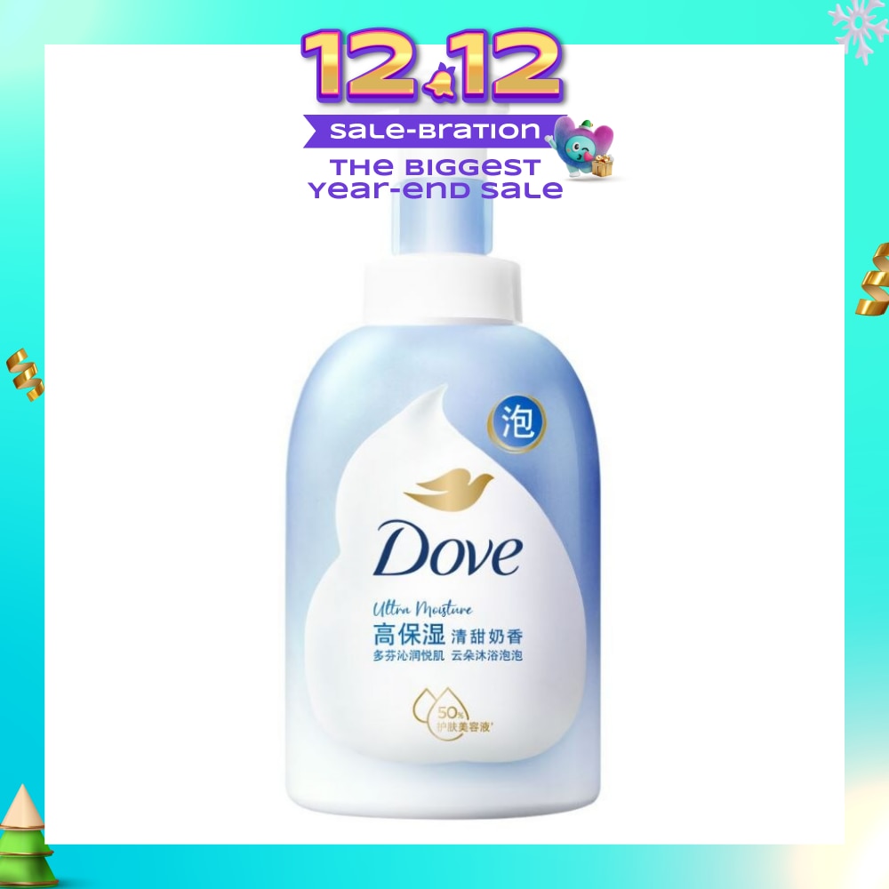 Dove Deep Moisture Self-Foaming Cloud Foam Body Wash 400ml