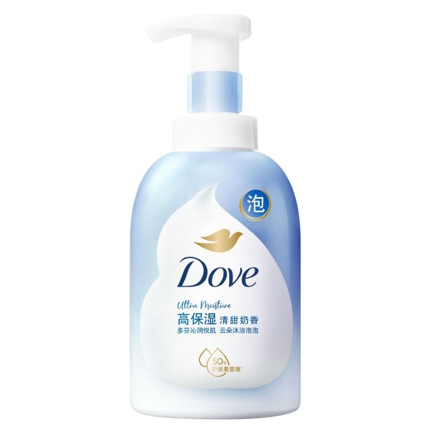 Dove Deep Moisture Self-Foaming Cloud Foam Body Wash 400ml