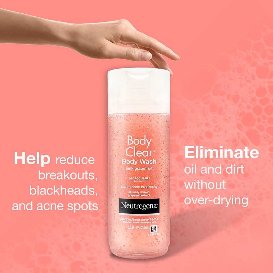 Body Clear Body Wash Pink Grapefruit (Tackle Acne With Every Wash) 250ml